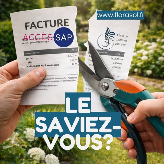 Entretien de jardin en Ardèche et Drôme avec crédit d’impôt de 50 % grâce à Accès SAP